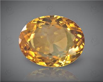 Yellow Citrine Natural Certified  8.49CTS-8447